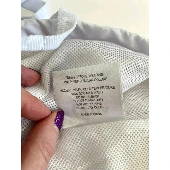 Zyia Activewear White Cheetah Leopard Windbreaker Jacket Women's Size Small - Picture 8 of 10